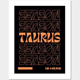 Taurus Season Posters and Art